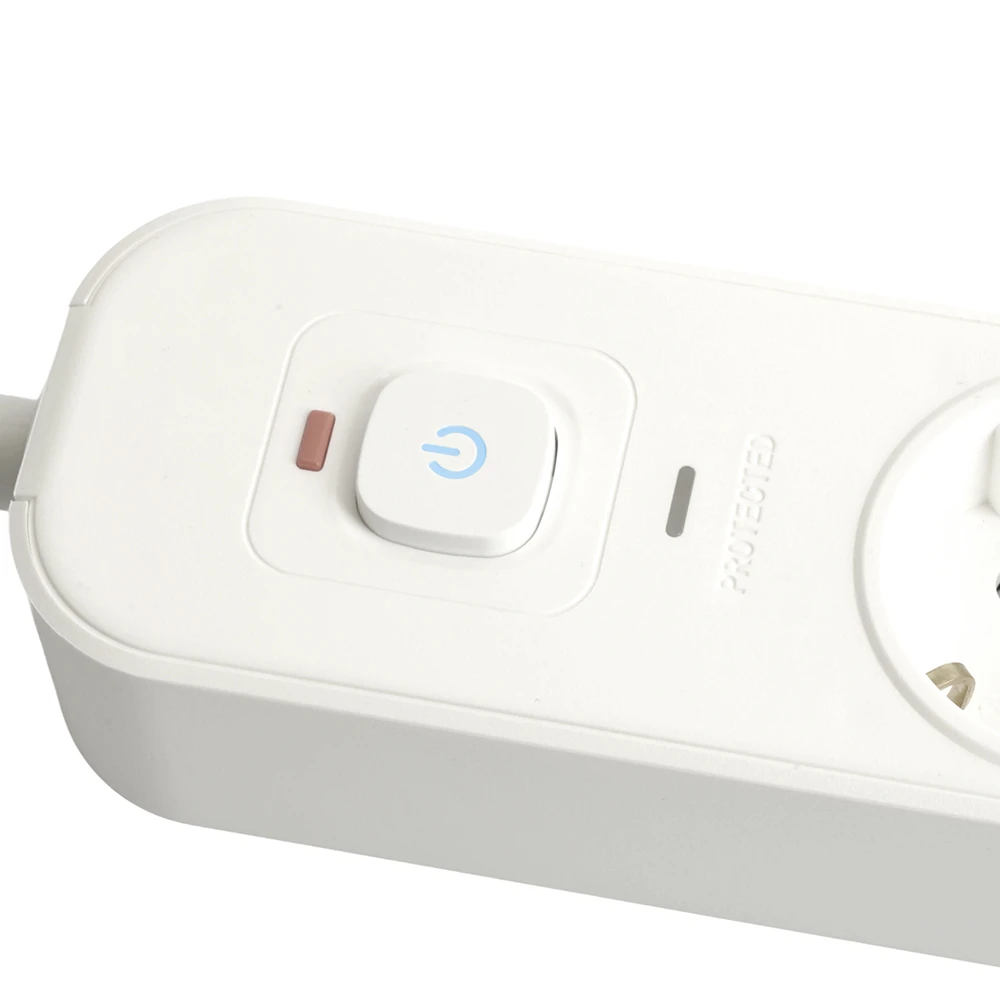 Сетевой фильтр 5-местный с/з STEKKER 3x1мм2, 3 м, 250В, 16А, 2 USB-A+2 Type-C 3, серия Nova, белый 50103 5