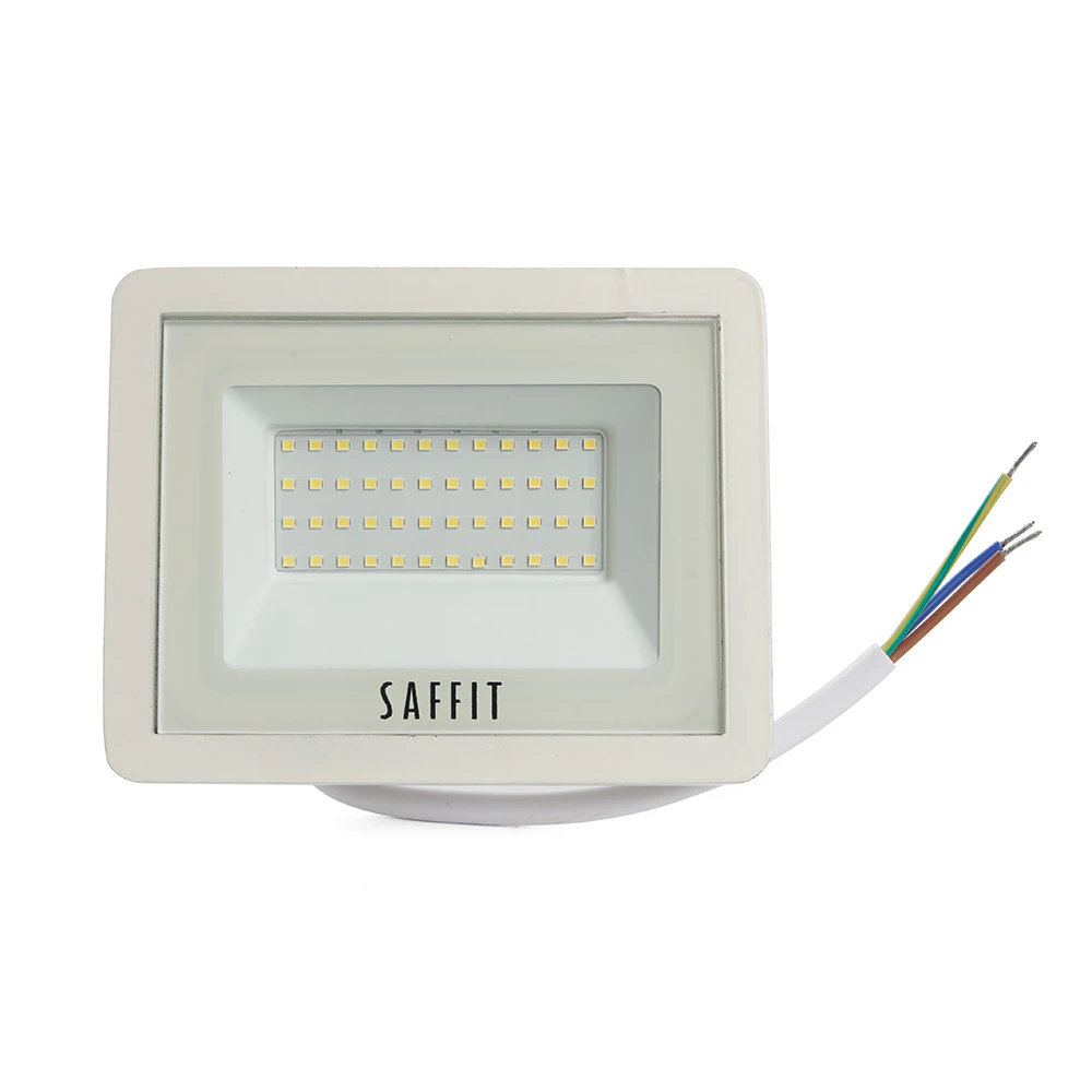 Светодиодный прожектор SAFFIT SFL90-50 IP65 50W 6400K белый 55073 1