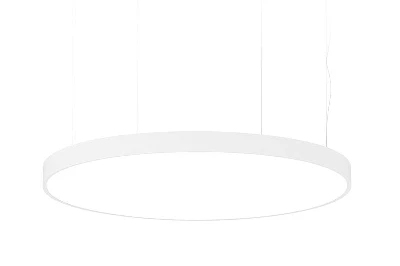 Светильник светодиодный RING-SLIM 35Вт 4000К IP40/IP20 opal-sand 400х50 CRI90 круг подвесной бел. CSVT ЦБ-00008835