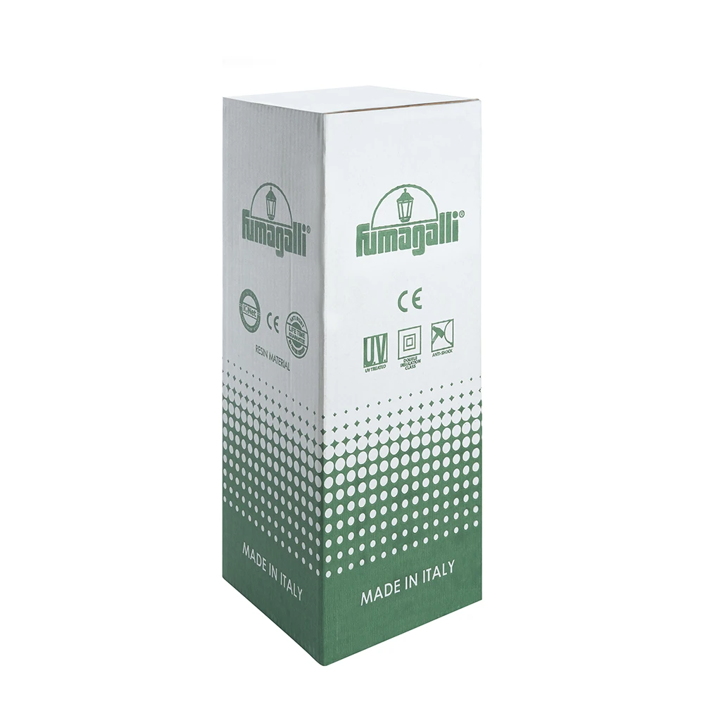Светильник ландшафтный, Fumagalli DS1.563.000.LXG1K, 3W 230V GX53 серый 11635 5