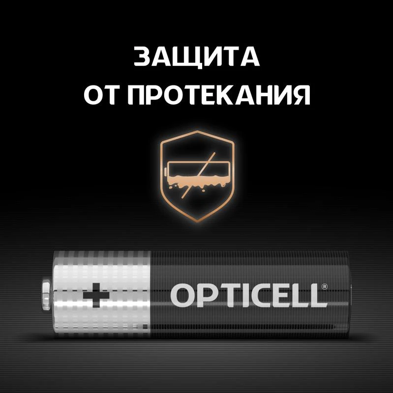 Элемент питания алкалиновый AA/LR6 (блист. 8шт) Basic Opticell 5051008 2