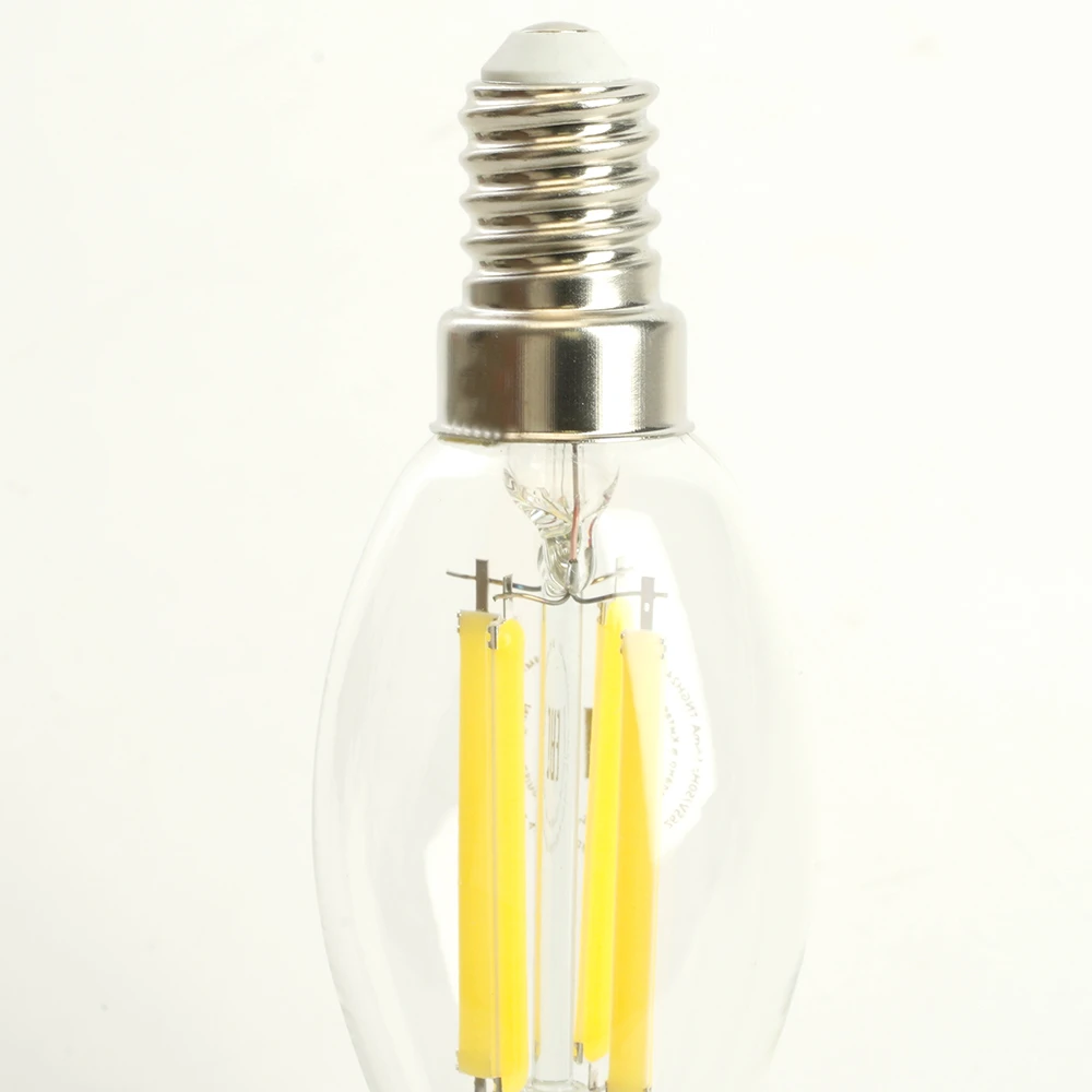 Лампа светодиодная Feron.PRO LB-1216 Свеча на ветру E14 6W 175-265V 6400K 51264 3