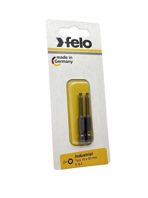 Бита Е6.3 TX15х50 Industrial (блист.2шт) FELO 03615536 2