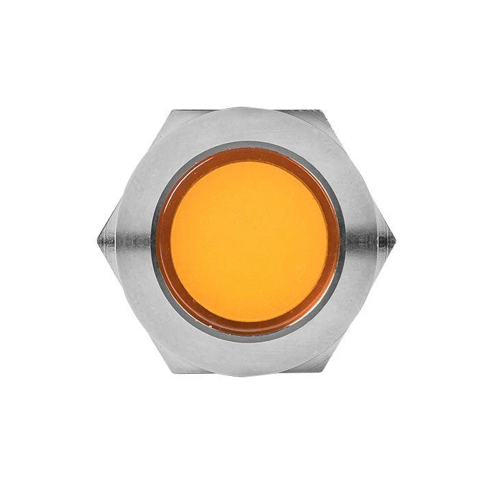 Лампа сигнальная S-Pro67 19мм желт. 230В EKF s-pro67-331 3