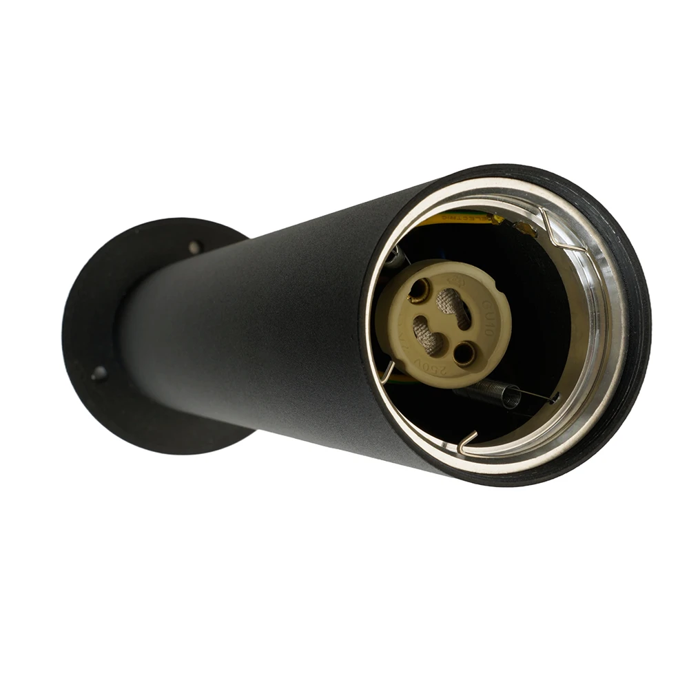 Светильник садово-парковый Feron DH1105, 15W, GU10,230V, черный (столб) 51231 7