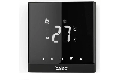 Терморегулятор C732 встраиваемый цифровой 3.5кВт черн. CALEO 0К-00000781