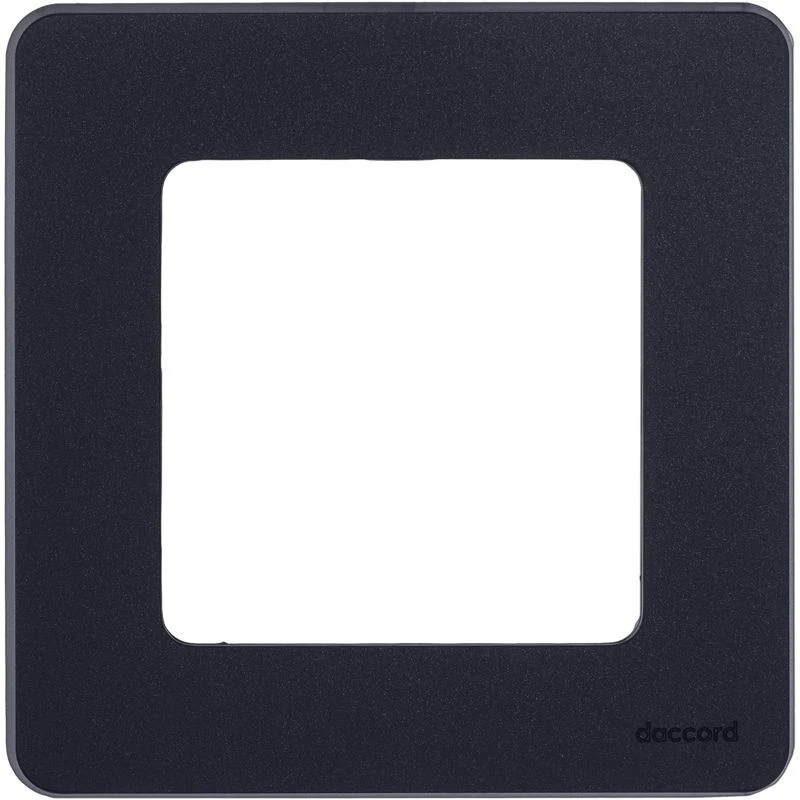 Рамка 1-м СП Inspiria IP20 антрацит IEK 673933 1