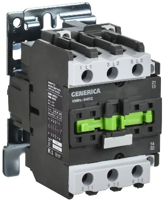 Контактор КМИе-34012 40А 36В/АС3 1НО 1НЗ GENERICA KKME31-040-036-11
