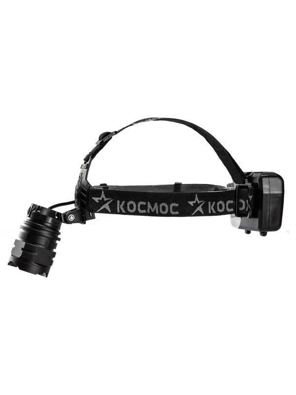 Фонарь налобный аккум. 10Вт Laser LED/Li-ion18650 3х1200мА.ч алюм. КОСМОС (KOC854Lit) 4