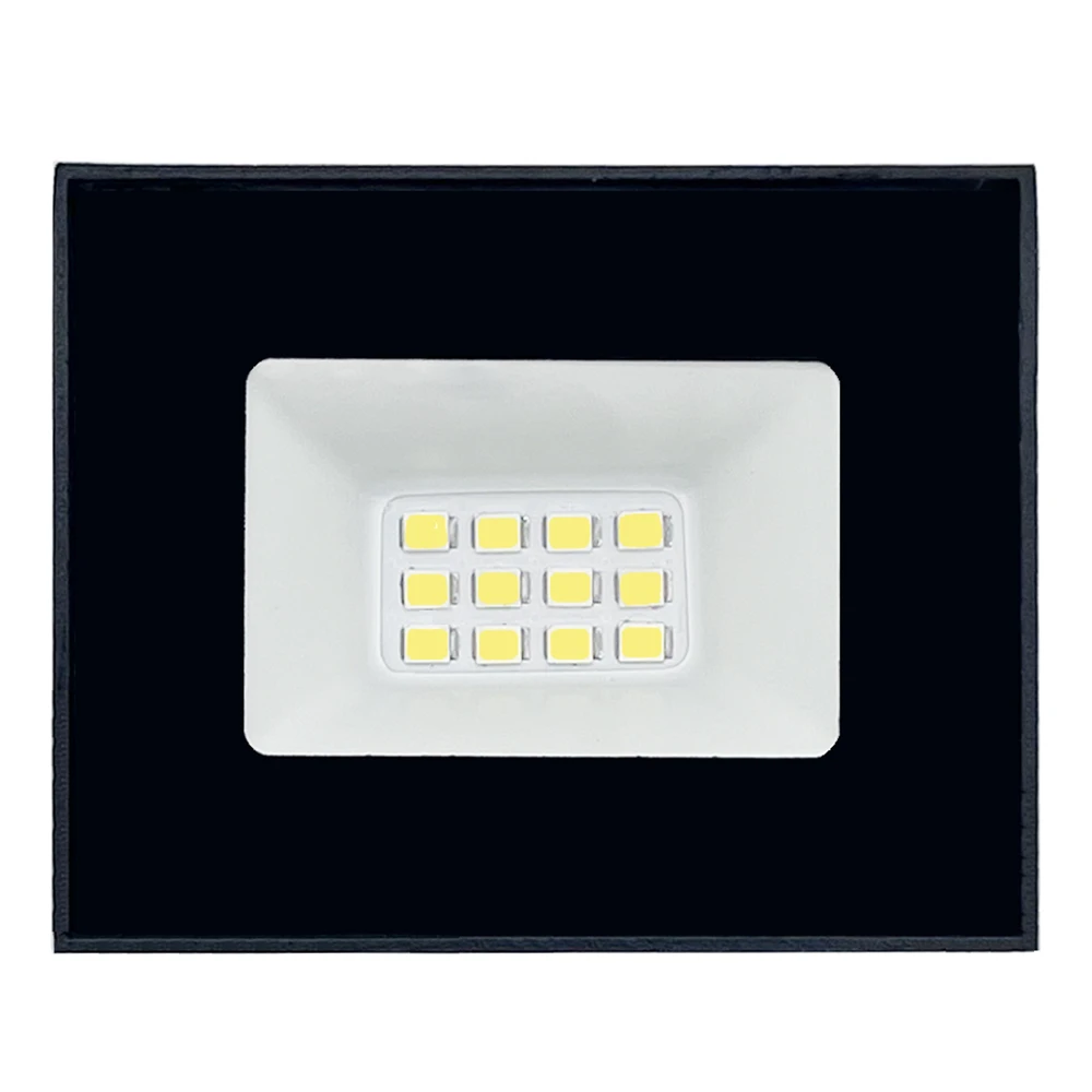 Светодиодный прожектор SAFFIT SFL51-10 IP65 10W 6500K черный 51191 1