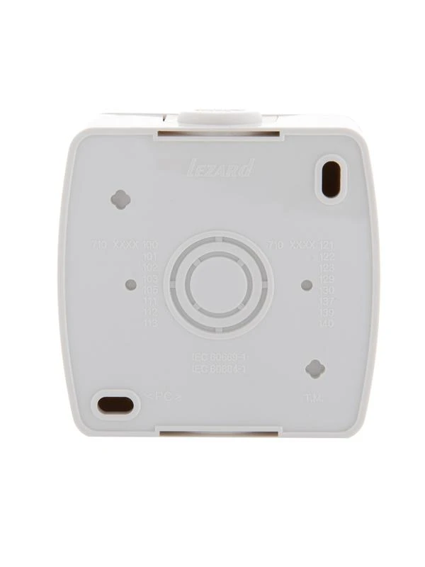 Розетка телевизионная оконечная TV ОП Nata бел. LEZARD 710-0200-130 1