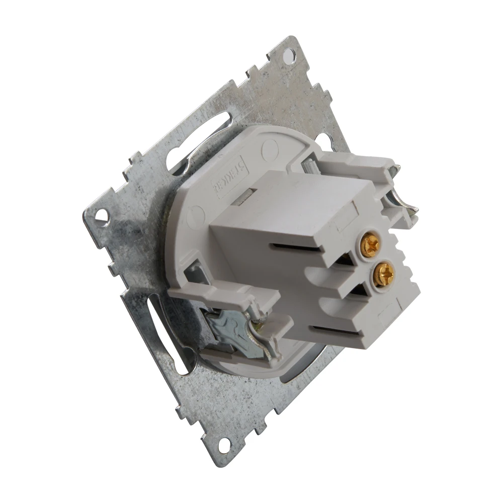 Розетка USB 2-местная (механизм), STEKKER GLS10-7115-03, 250B, 2,1А, серия Катрин, серебро 39588 2