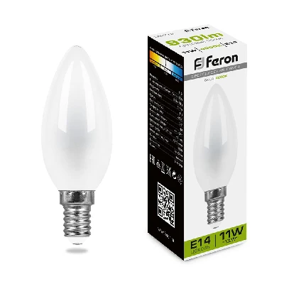 Лампа светодиодная Feron LB-713 Свеча E14 11W 230V 4000K 38007