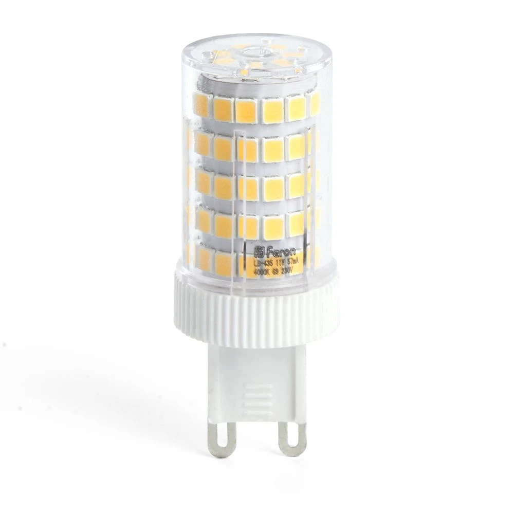 Лампа светодиодная Feron LB-435 G9 11W 175-265V 4000K 38150 3