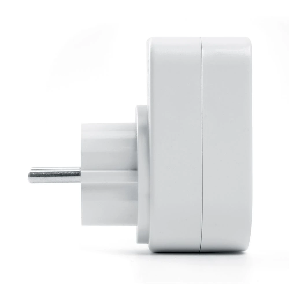 Переходник сетевой с/з c 2 USB 2,1А, STEKKER ADP16-24-20, 250В, 16A, IP20, белый 39626 3