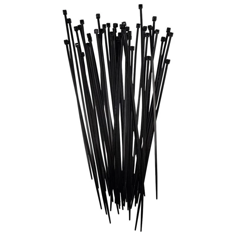Хомут кабельный PCT 2.5х200-100BL 2.5х200 PA6.6 черн.(уп.100шт) JazzWay 5054394 1