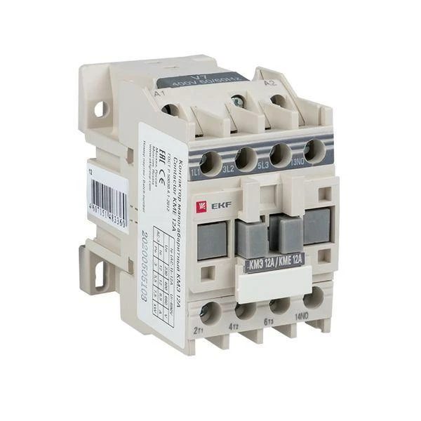 Контактор КМЭ 12А кат. 24В AC 1НО PROxima EKF ctr-s-12-24 6