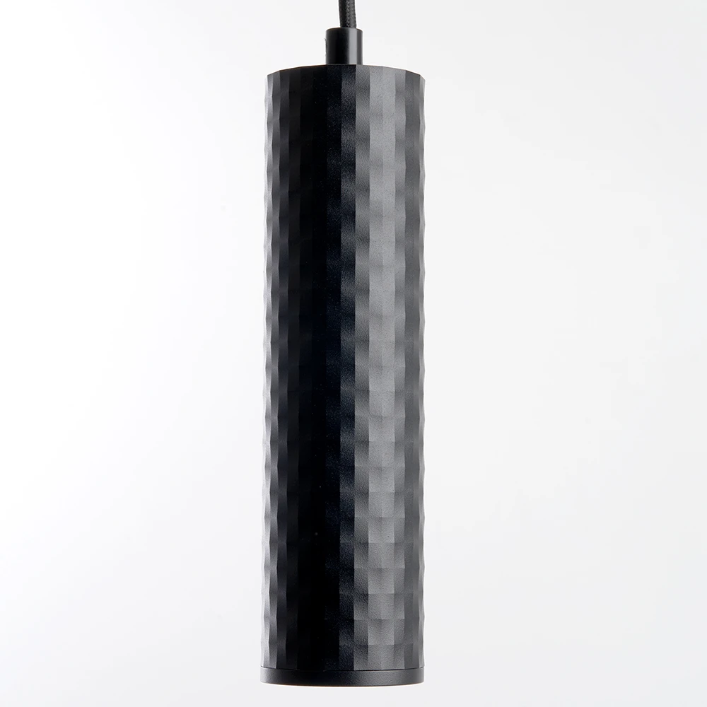 Светильник потолочный Feron ML1878 Barrel PIXEL Levitation на подвесе MR16 35W 230V, чёрный 55*200 48655 2