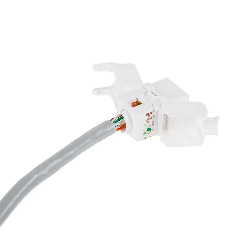 Джек гнездо RJ45 8Р8С быстрозажимной ручной Rexant 05-1052 2