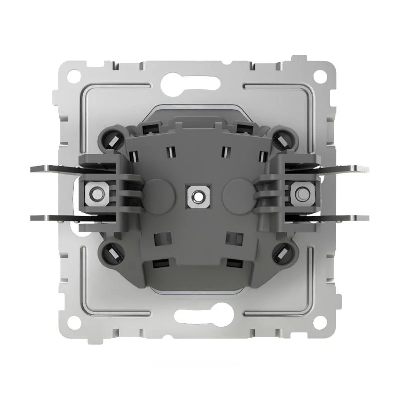 Розетка 1-м СП Pixel 16А IP20 без заземл. механизм перламутр. TOKOV ELECTRIC TKE-PX-R1-C04 4