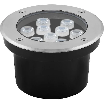 Светодиодный светильник тротуарный (грунтовый) Feron SP4113 9W зеленый 230V IP67 32113