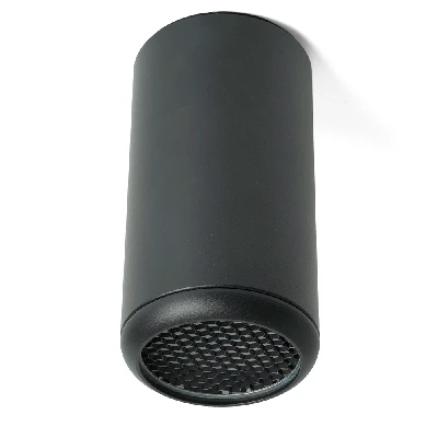 Светильник потолочный Feron ML184 Barrel ECHO  MR16 GU10 35W 230V, черный, с антибликовой сеточкой 48392