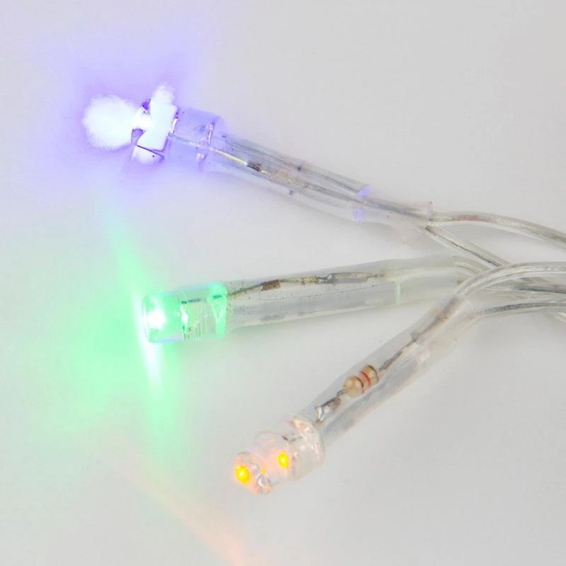 Гирлянда LED ULD-S1000-090/STA MULTI IP20 10м 90 диодов разноцвет. свет провод прозр. Uniel UL-00007179 1