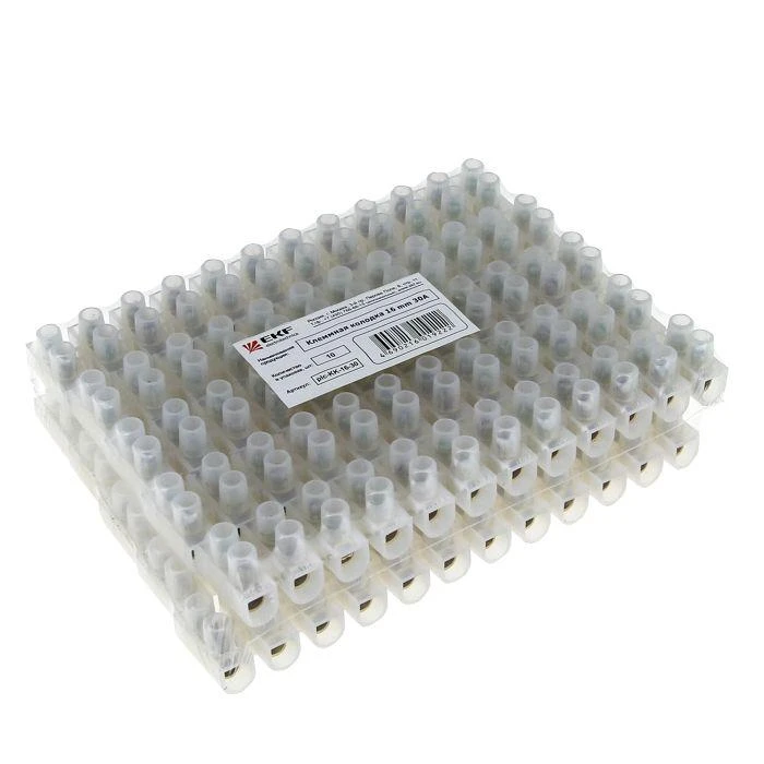 Колодка клеммная 25кв.мм 60А полиэтилен PROxima EKF plc-KK-25-60 2