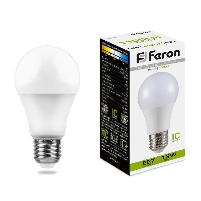 Лампа светодиодная Feron LB-93 Шар E27 12W 175-265V 4000K 25487