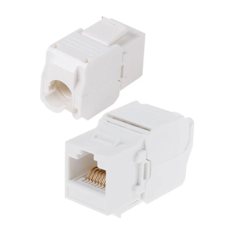 Джек гнездо RJ45 8Р8С быстрозажимной ручной Rexant 05-1052 4
