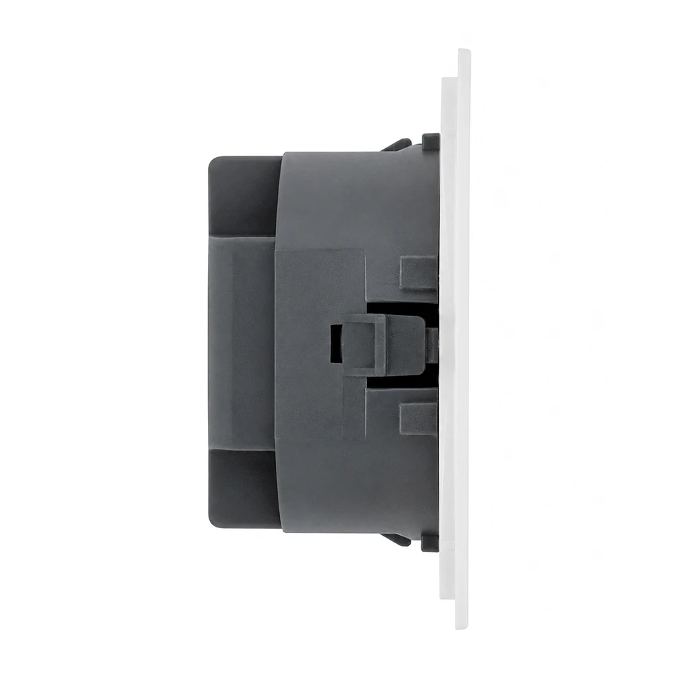 Розетка HDMI 2.0 Type A (механизм), STEKKER, серия Эмили, RST00-5118-01, белый фарфор, soft touch 50827 2