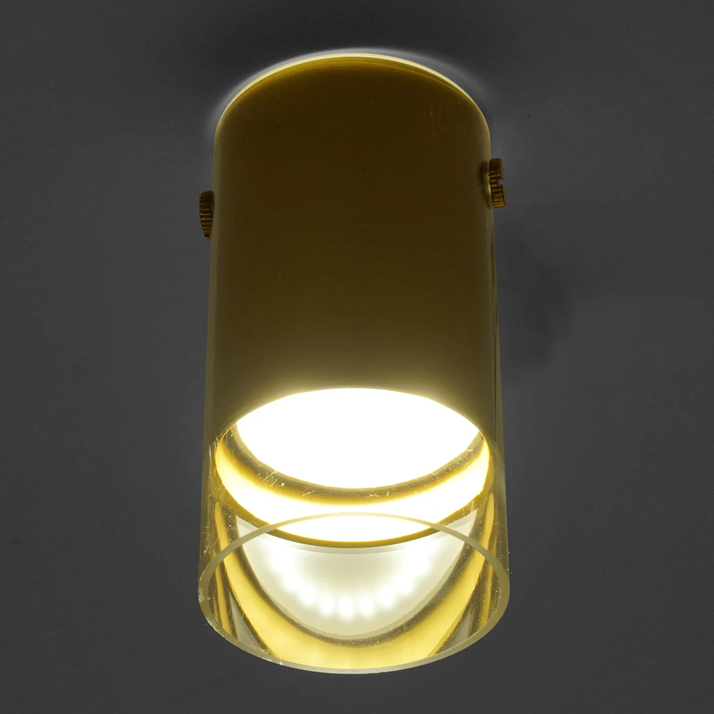 Светильник потолочный Feron ML189 Barrel LUMINA MR16 GU10 35W 230V, золото 48745 3