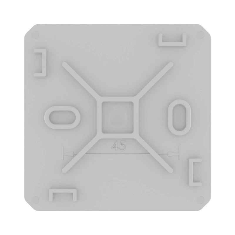 Коробка ответвительная с 8+2 кабельными вводами д.20/20мм IP55 70х70х40мм DKC 53770 2