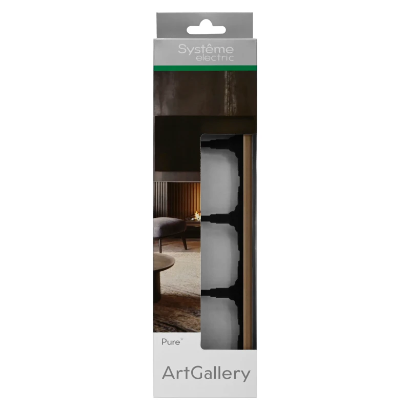 Рамка 4-м ArtGallery Pure органич. стекло шампань SE GAL320504 2