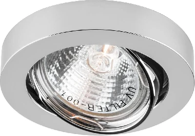 Светильник встраиваемый Feron DL162 потолочный MR16 G5.3 хром 17947