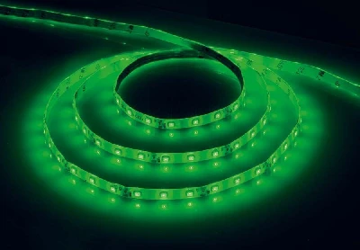 Cветодиодная LED лента Feron LS604, 60SMD(3528)/м 4.8Вт/м 1м IP65 12V зеленый 27749
