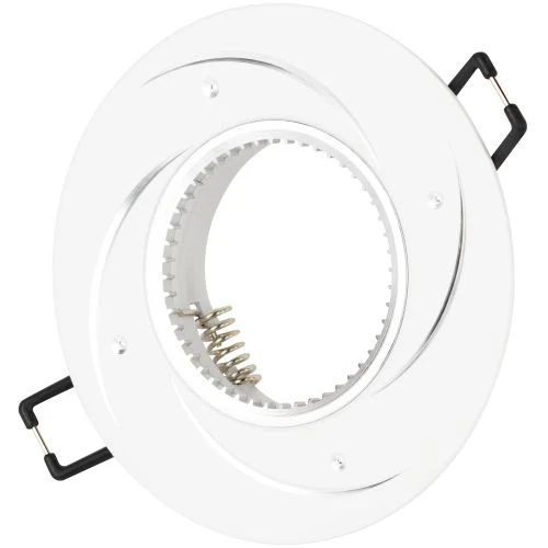 Светильник литой MR16.12В/220В 50Вт алюм. бел. KL43 WH/1 ЭРА Б0049561 7