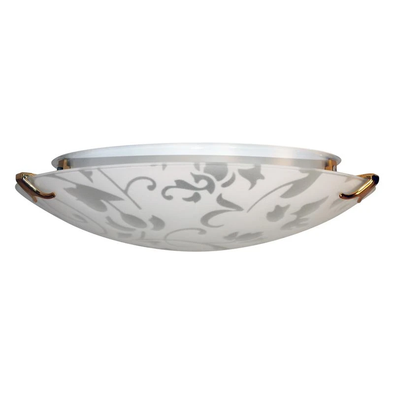 Светильник НПБ 01-2х60-139 М16 "Эрика" 300 60Вт E27 IP20 матов. бел./клипсы зол. (инд. упак.) Элетех 1005204380 1