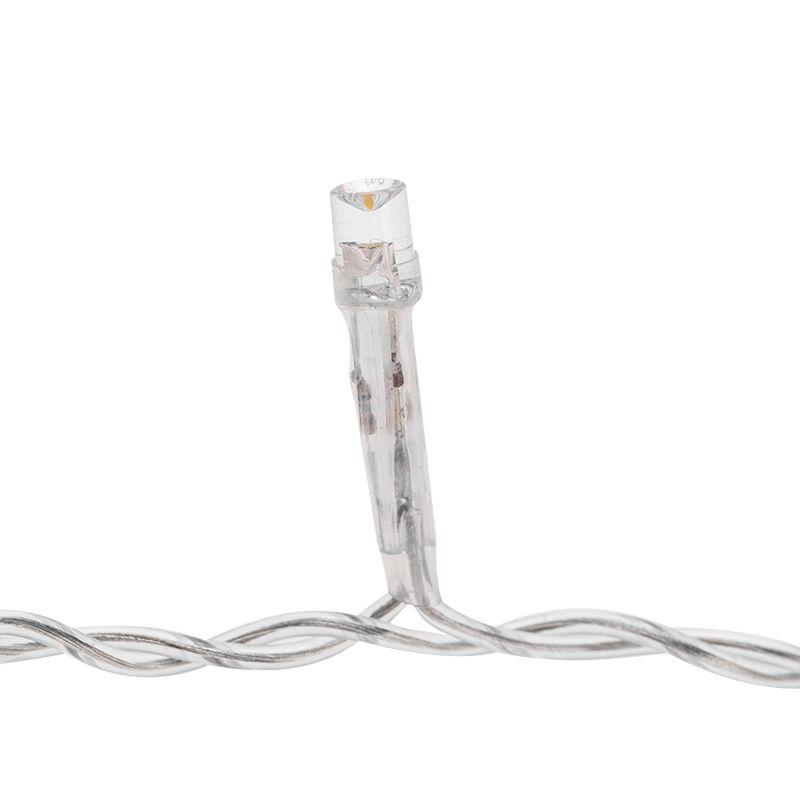 Гирлянда светодиодная "Арка" со звездами 2.5х1.2м 136LED тепл. бел. 7Вт 230В IP20 с контроллером 8 режимов Neon-Night 255-076 5