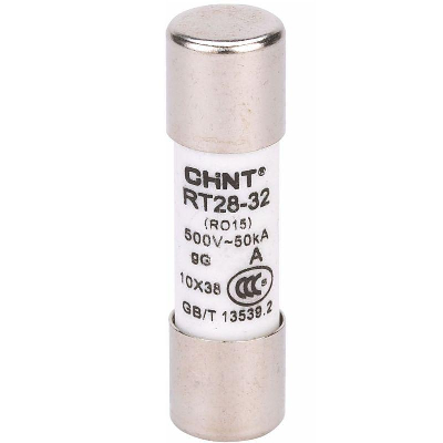Вставка плавкая цилиндрическая RT28-32 32А 10х38 CHINT 520261 0