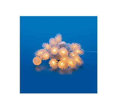 Гирлянда LED "Шишки" ULD-S0500-050/DTA WARM WHITE IP20 PINE CONES 5м 50 диодов тепл. бел. свет провод прозр. Uniel UL-00007192 0