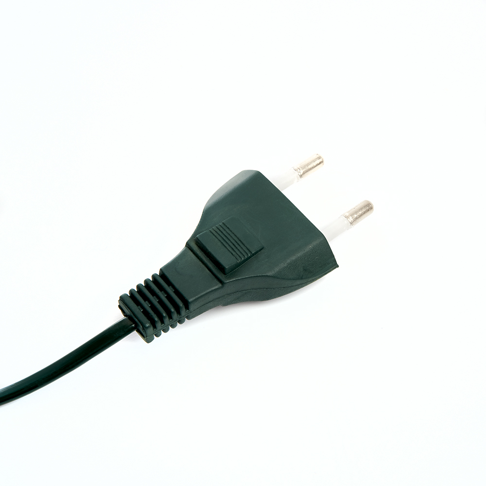 Светодиодная гирлянда Кластер Feron CL09 линейная 10м + 2м 230V мультиколор, c питанием от сети, зеленый шнур 48179 2