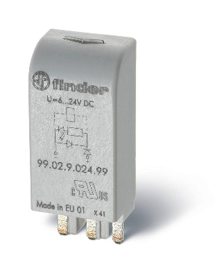 Модуль защиты шунтирующее соединение 110...240В AC FINDER 9902823007