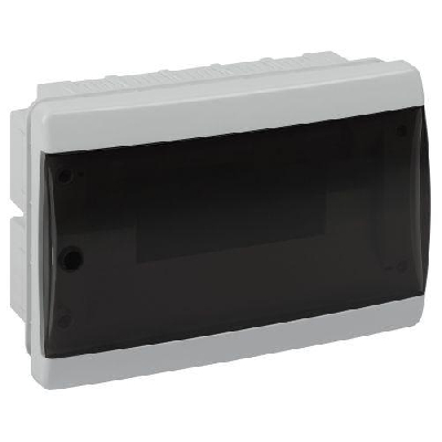 Корпус встраиваемый COMFORT ЩРВ-П-12 IP40 пластик. прозр. крышка бел. Эра Б0067234
