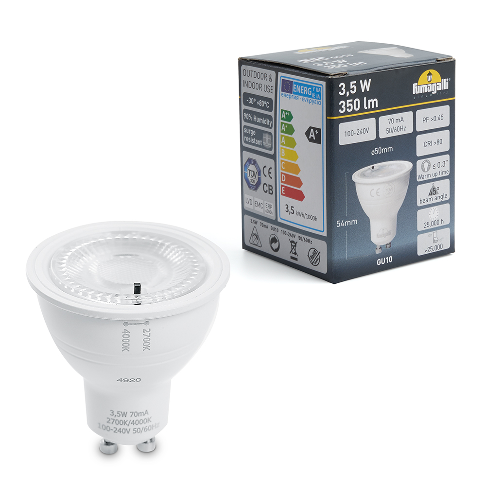 Светильник ландшафтный, Fumagalli 1M2.000.000.LXU1K, 3,5W 230V GU10 серый 11637 2