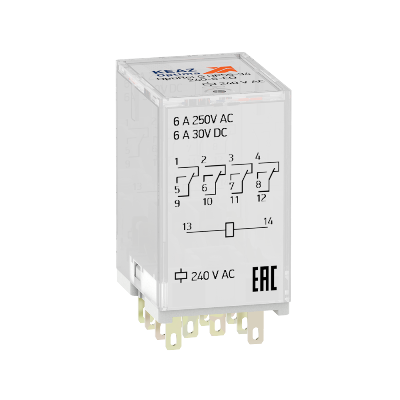 Реле промежуточное OptiRel G RP55-34-110-6-CO/TI КЭАЗ 281110 0