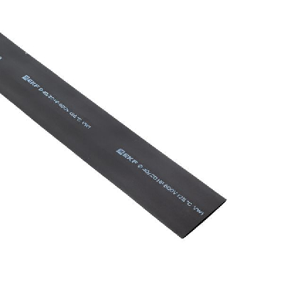 Трубка термоусадочная ТУТ нг 40/20 черн. 1м (уп.25м) PROxima EKF tut-40-b-1m