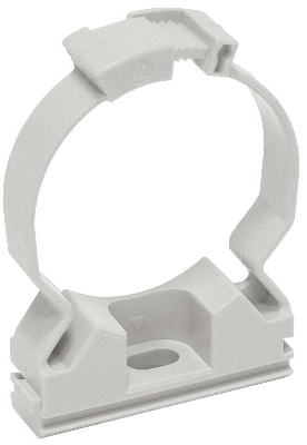 Держатель хомутный для труб CFC25 d25 сер. ELASTA IEK CTA10MP-CFC25-K41-100