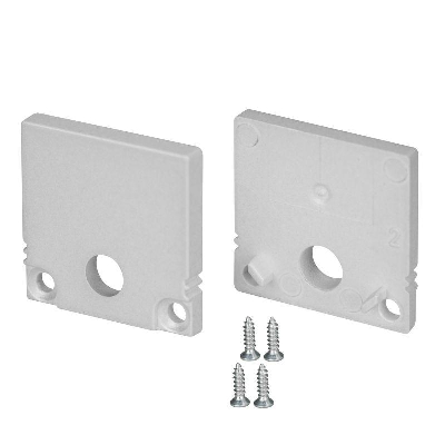 Заглушка SL-SLIM20-H20 с отверстием пластик Arlight 024494