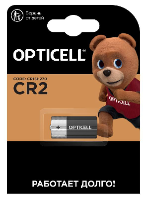 Элемент питания литиевый CR2 3В (блист.1шт) Specialty Opticell 5060015 0